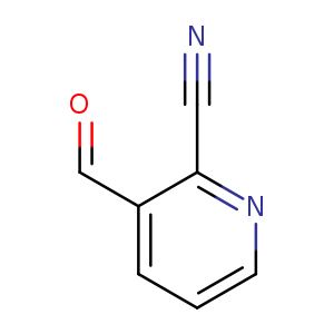 2-Pyridinecarbonitrile, 3-formyl-