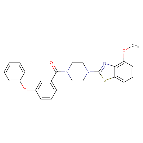 4-methoxy-2-[4-(3-phenoxybenzoyl)piperazin-1-yl]-1,3-benzothiazole