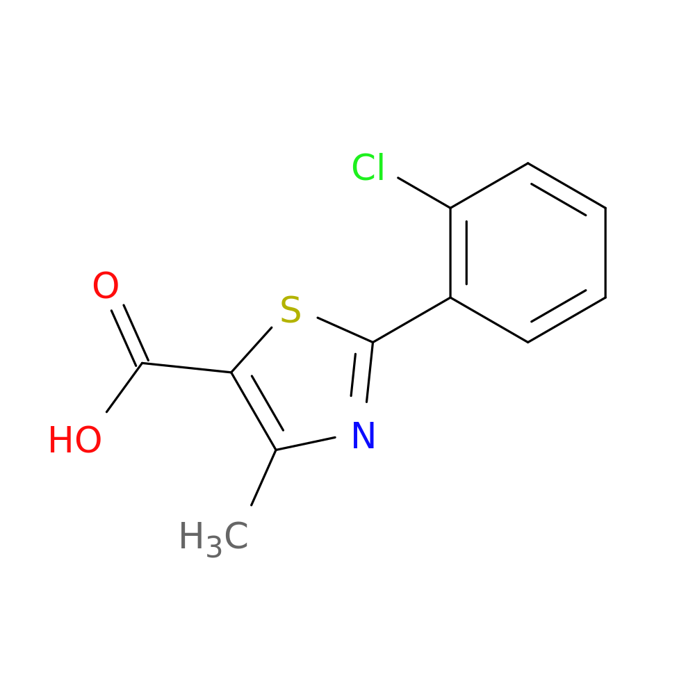 2-(2-chlorophenyl)-4-methyl-1,3-thiazole-5-carboxylic acid