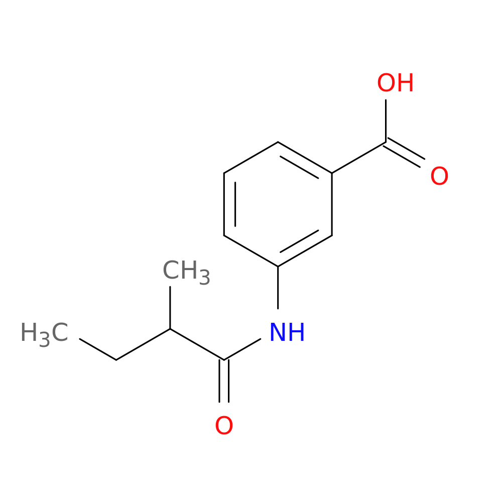 3-(2-Methylbutanamido)benzoic acid