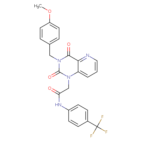 2-{3-[(4-methoxyphenyl)methyl]-2,4-dioxo-1H,2H,3H,4H-pyrido[3,2-d]pyrimidin-1-yl}-N-[4-(trifluoromethyl)phenyl]acetamide