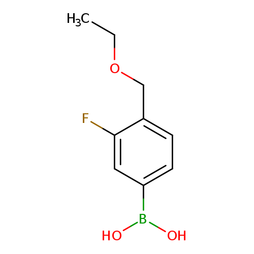 4-(ethoxyMethyl)-3-fluorophenylboronic acid