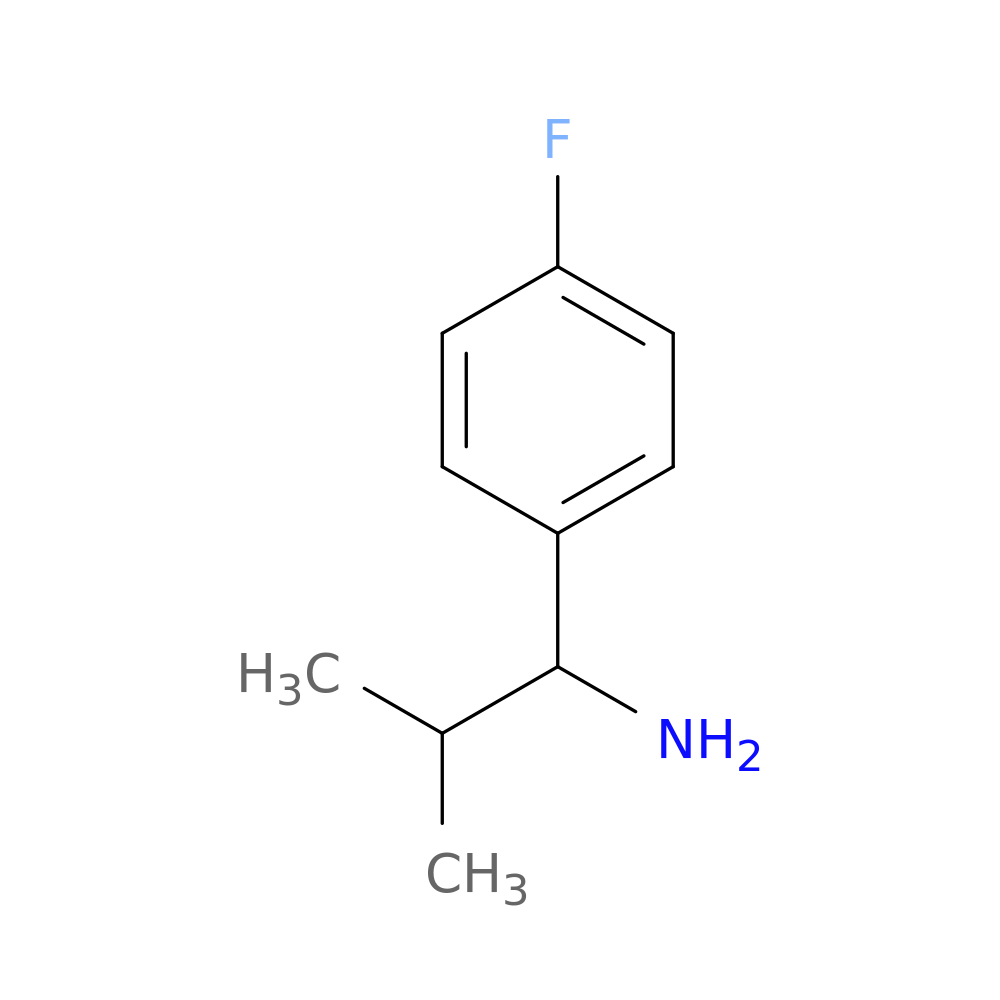 1-(4-Fluoro-phenyl)-2-methyl-propylamine