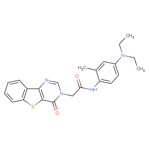 N-[4-(diethylamino)-2-methylphenyl]-2-{6-oxo-8-thia-3,5-diazatricyclo[7.4.0.0^{2,7}]trideca-1(13),2(7),3,9,11-pentaen-5-yl}acetamide