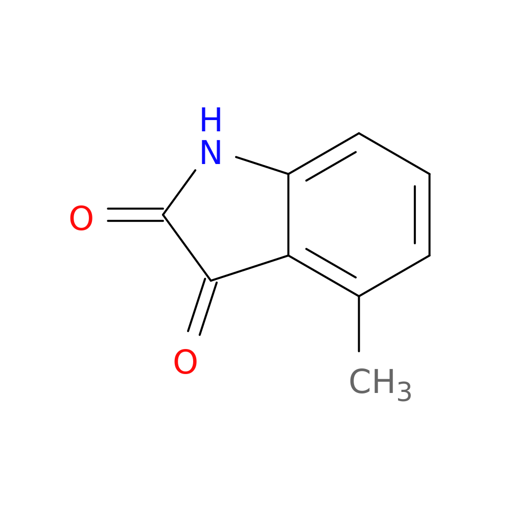 1H-Indole-2,3-dione, 4-methyl-