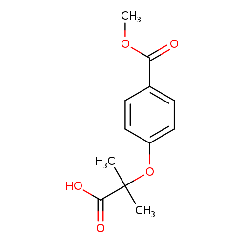4-(1-Carboxy-1-methyl-ethoxy)-benzoic acid methyl ester