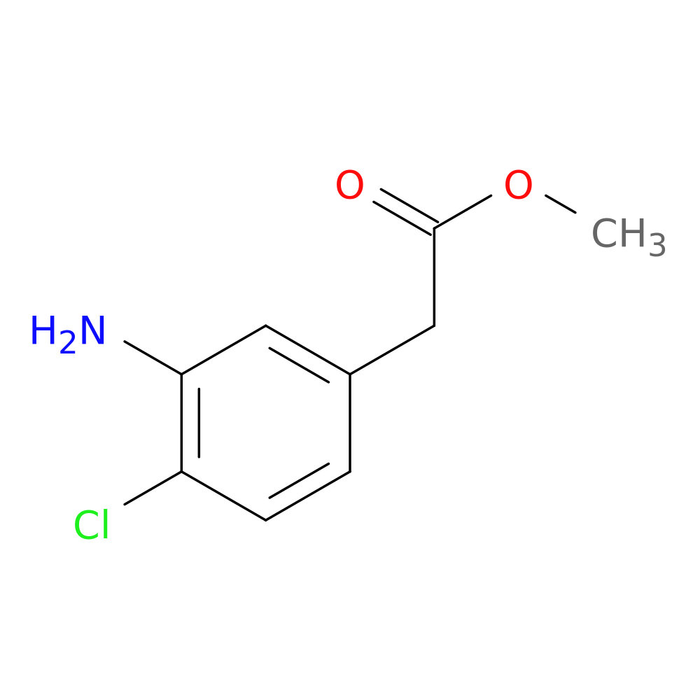 Methyl 2-(3-amino-4-chlorophenyl)acetate