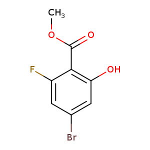 Benzoic acid, 4-bromo-2-fluoro-6-hydroxy-, methyl ester