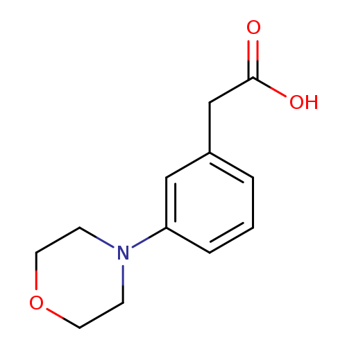 2-[3-(morpholin-4-yl)phenyl]acetic acid
