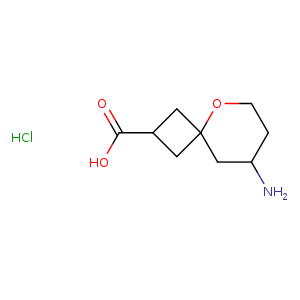 8-Amino-5-oxaspiro[3.5]nonane-2-carboxylic acid hydrochloride