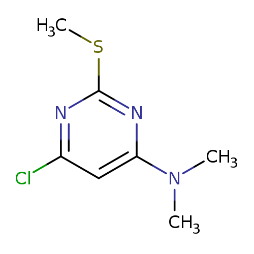 6-CHLORO-N,N-DIMETHYL-2-(METHYLTHIO)PYRIMIDIN-4-AMINE
