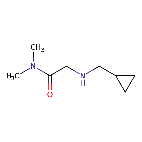2-[(Cyclopropylmethyl)amino]-n,n-dimethylacetamide