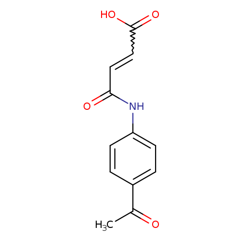 4-(4-Acetylanilino)-4-oxo-2-butenoic acid