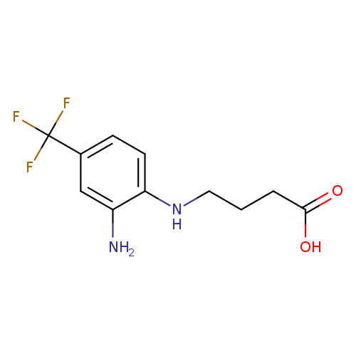 4-((2-Amino-4-(trifluoromethyl)phenyl)amino)butanoic acid