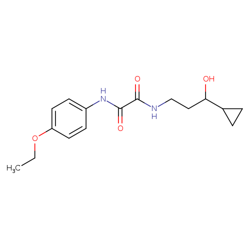 N-(3-cyclopropyl-3-hydroxypropyl)-N'-(4-ethoxyphenyl)ethanediamide