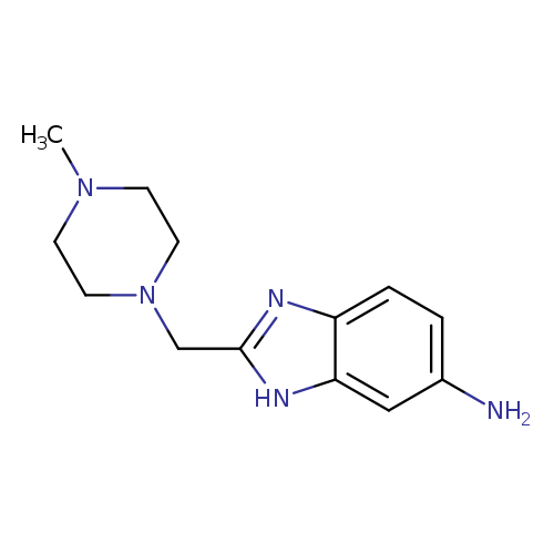 2-[(4-methylpiperazin-1-yl)methyl]-1H-1,3-benzodiazol-6-amine