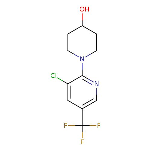 1-(3-Chloro-5-(trifluoromethyl)pyridin-2-yl)piperidin-4-ol