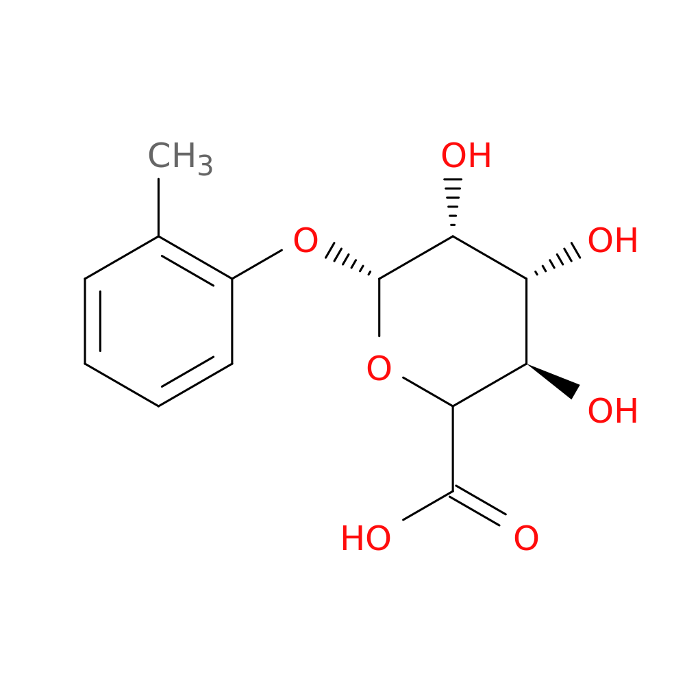 o-Cresol α-D-Glucuronide