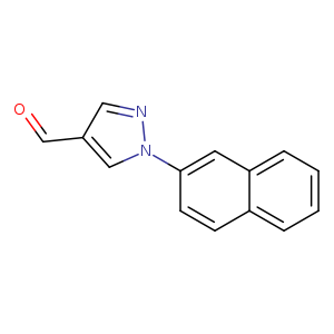 1-(Naphthalen-2-yl)-1H-pyrazole-4-carbaldehyde