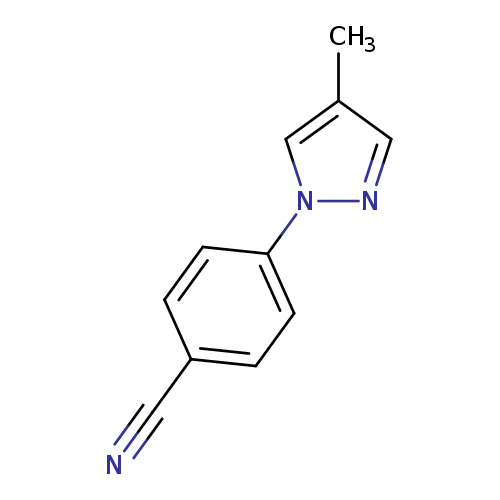 4-(4-methyl-1H-pyrazol-1-yl)benzonitrile