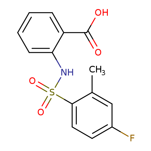 2-(4-Fluoro-2-methyl-benzenesulfonylamino)-benzoic acid