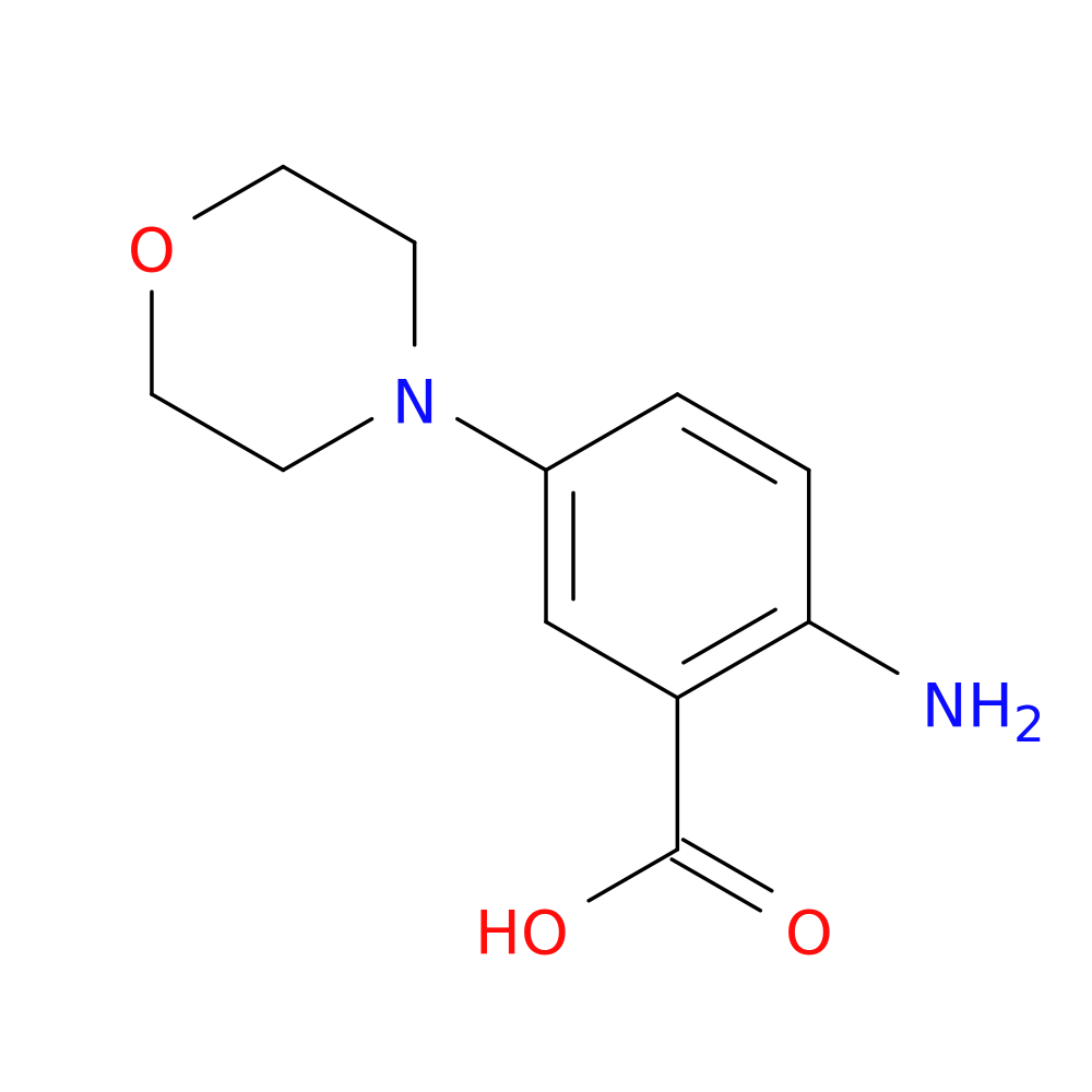 2-Amino-5-morpholinobenzoic Acid