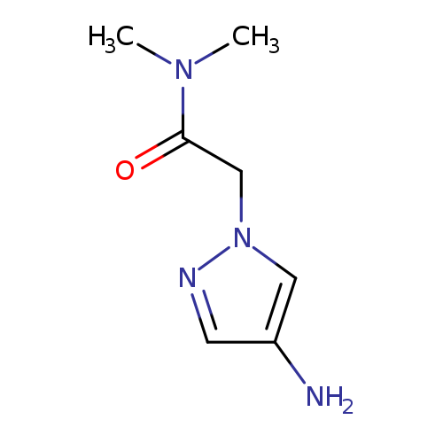 2-(4-amino-1H-pyrazol-1-yl)-N,N-dimethylacetamide