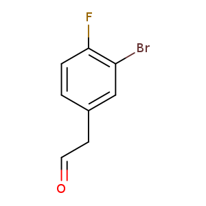 2-(3-bromo-4-fluorophenyl)acetaldehyde