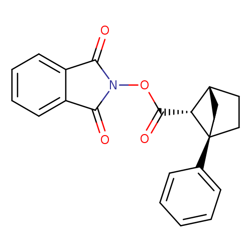 rac-1,3-dioxo-2,3-dihydro-1H-isoindol-2-yl(1R,4R,5R)-1-phenylbicyclo[2.1.1]hexane-5-carboxylate