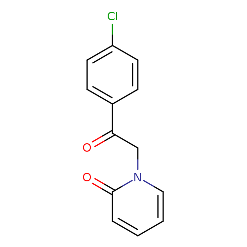 1-[2-(4-chlorophenyl)-2-oxoethyl]-1,2-dihydropyridin-2-one