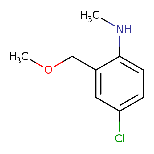 4-Chloro-2-methoxymethyl-N-methylaniline