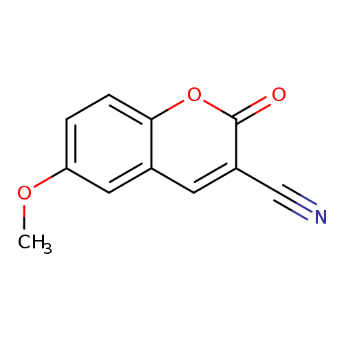 2H-1-Benzopyran-3-carbonitrile, 6-methoxy-2-oxo-