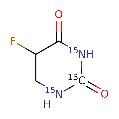 5-Fluorodihydropyrimidine-2,4-dione-13C,15N2