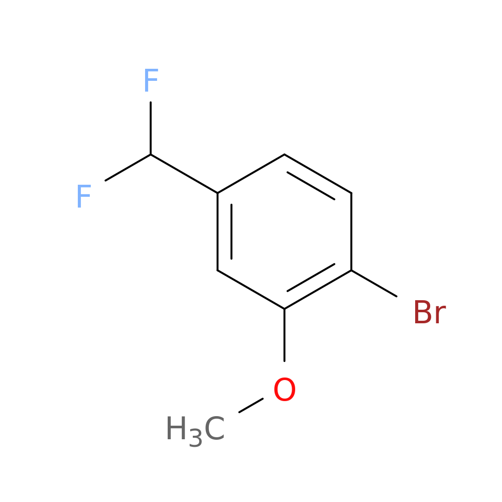 1-Bromo-4-(difluoromethyl)-2-methoxybenzene