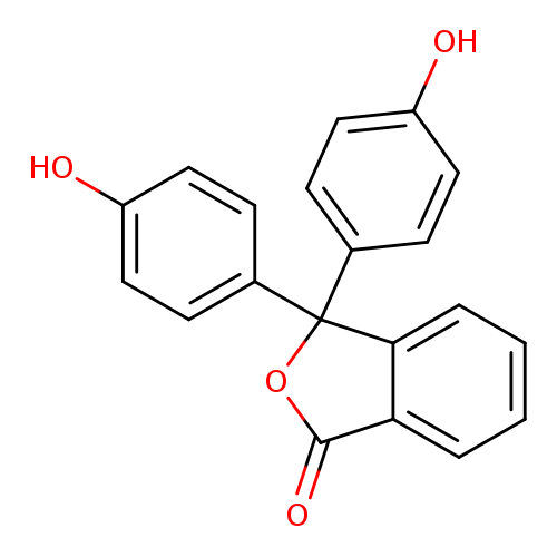 Phenolphthalein pH indicator solution