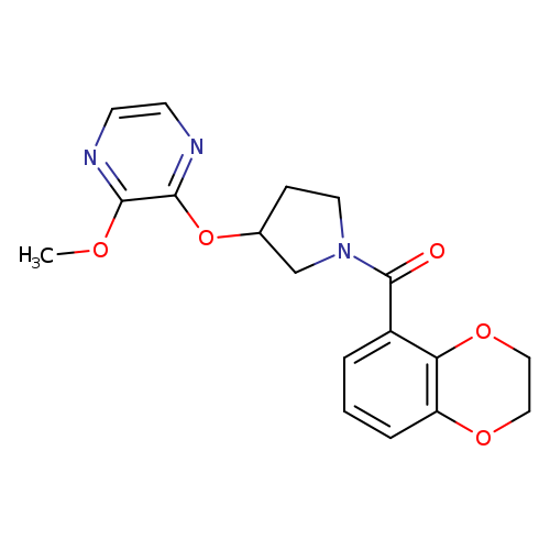 2-{[1-(2,3-dihydro-1,4-benzodioxine-5-carbonyl)pyrrolidin-3-yl]oxy}-3-methoxypyrazine