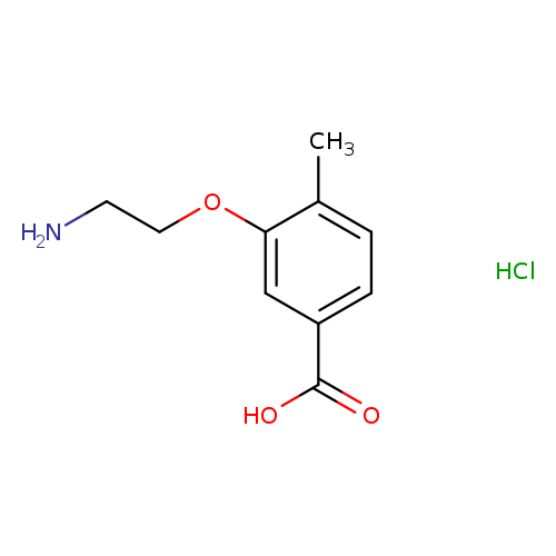 3-(2-aminoethoxy)-4-methylbenzoicacidhydrochloride