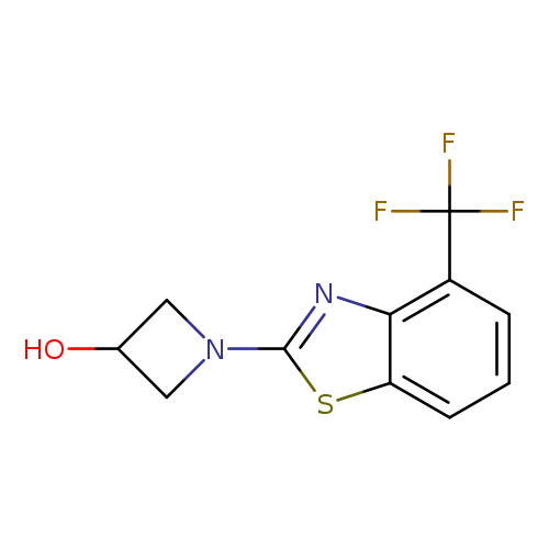 1-(4-(Trifluoromethyl)benzo[d]thiazol-2-yl)azetidin-3-ol