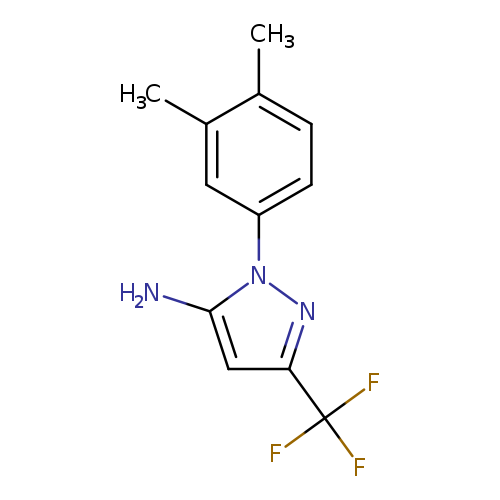 1-(3,4-Dimethylphenyl)-3-(trifluoromethyl)-1H-pyrazol-5-amine