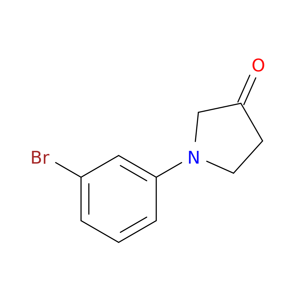 1-(3-Bromophenyl)pyrrolidin-3-one