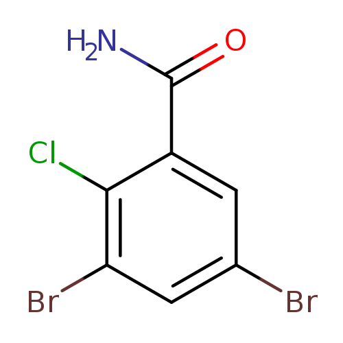 3,5-dibromo-2-chlorobenzamide