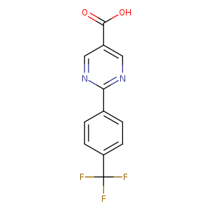 2-(4-(Trifluoromethyl)phenyl)pyrimidine-5-carboxylic acid
