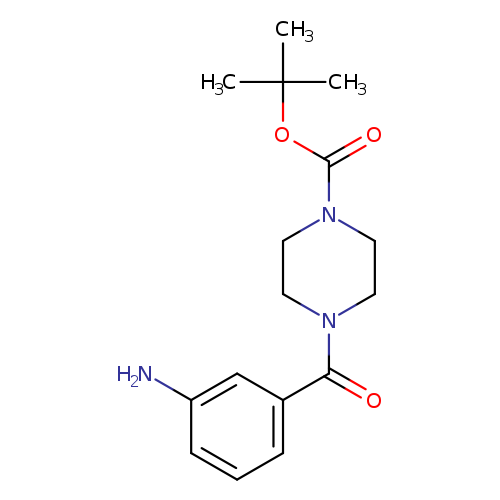 1-Piperazinecarboxylicacid, 4-(3-aminobenzoyl)-, 1,1-dimethylethyl ester