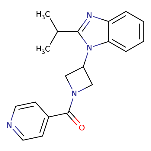 2-(propan-2-yl)-1-[1-(pyridine-4-carbonyl)azetidin-3-yl]-1H-1,3-benzodiazole