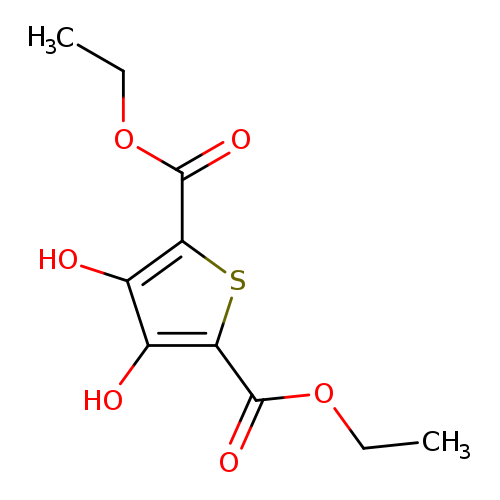 2,5-Thiophenedicarboxylic acid, 3,4-dihydroxy-, 2,5-diethyl ester