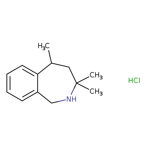 3,3,5-trimethyl-2,3,4,5-tetrahydro-1H-2-benzazepine hydrochloride