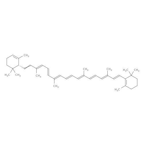 1,3,3-Trimethyl-2-((1E,3E,5E,7E,9E,11E,13E,15E,17E)-3,7,12,16-tetramethyl-18-((R)-2,6,6-trimethylcyclohex-2-en-1-yl)octadeca-1,3,5,7,9,11,13,15,17-nonaen-1-yl)cyclohex-1-ene