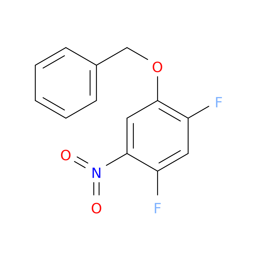 1-(benzyloxy)-2,4-difluoro-5-nitrobenzene