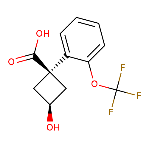 rac-(1s,3s)-3-hydroxy-1-[2-(trifluoromethoxy)phenyl]cyclobutane-1-carboxylicacid