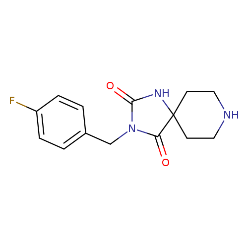 3-(4-Fluorobenzyl)-1,3,8-triazaspiro[4.5]decane-2,4-dione